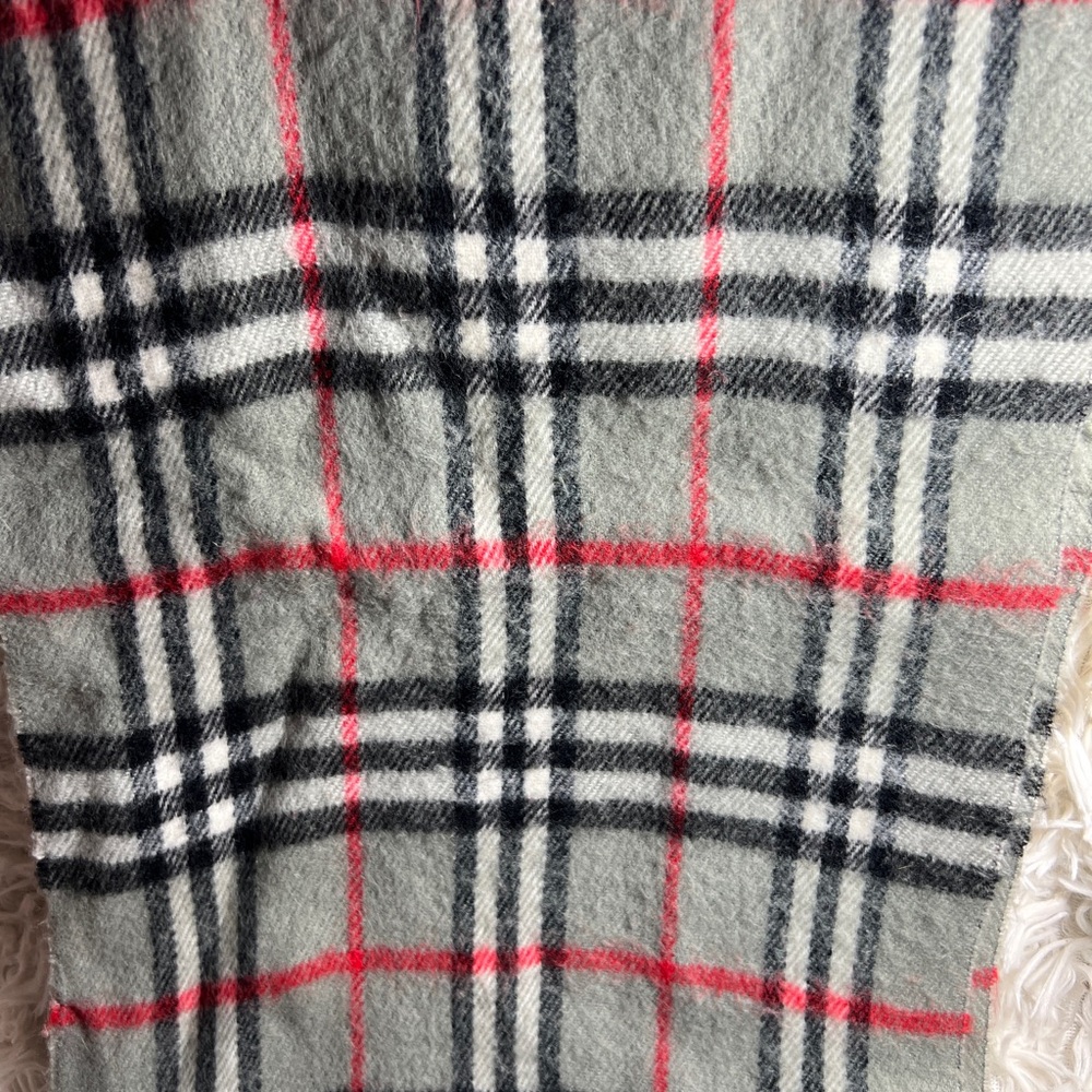 Burberry Plaid Wool Scarf - Picture 5 of 10